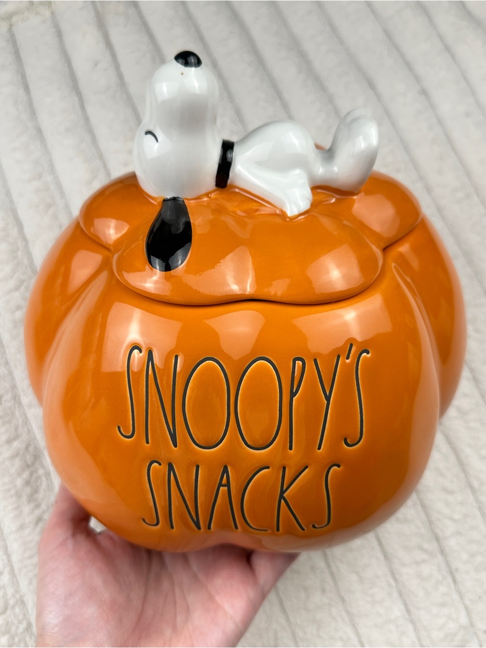 Rae Dunn Peanuts Snoopy Halloween